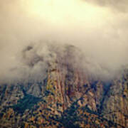 Table Mountain In Clouds 24987 Poster