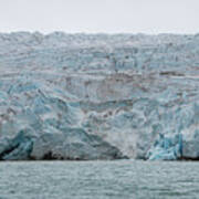 Terminal Face Of Nordenskiold Glacier Of Svalbard #3 Poster