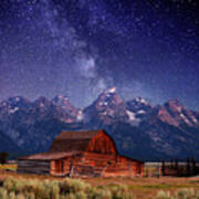 Teton Nights Poster