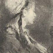 The Artist S Wife In Profile Facing Right Poster