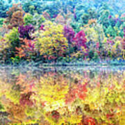 The Colors Of Autumn Panorama Poster