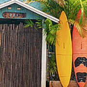 The House Of Surfboards Poster
