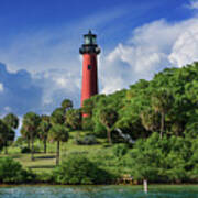 The Jupiter Lighthouse Florida Poster