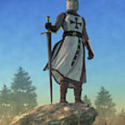 The Knight Templar Poster