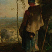 The Little Shepherdess, 1868-1872 Poster