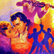 ''the Magic Bow'', 1946,movie Poster Painting By Anselmo Ballester Poster