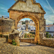 The Main Gate Of Ronda Poster