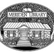 The Meriden Library Logo Poster