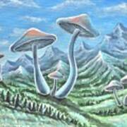 The Mushroom Hunter Poster