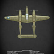 The P-38 Lightning Poster
