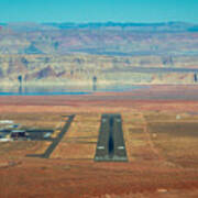 The Page, Az Airport Runway Poster