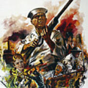 ''the Sand Pebbles'', 1966, Movie Poster Painting By Jean Mascii Poster
