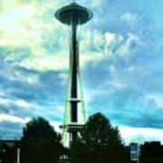 The Seattle Space Needle Poster