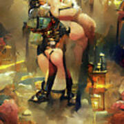 The Steampunk Sex Machine Ai Poster