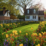 The Taliaferro-cole House Spring Garden Poster