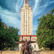 The University Of Texas Tower Poster