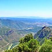 The View From Montserrat Poster