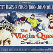''the Virgin Queen'', With Bette Davis And Richard Todd, 1955 Poster