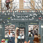 The Wondrous Little Book Store Poster