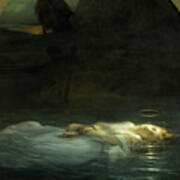 The Young Martyr, 1855 Poster