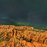 Thunderstorm Bryce Canyon National Park Utah Poster