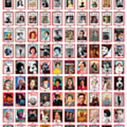 Time 100 Women Of The Year Poster -  For Artist Credits Visit Time.com/100-women-of-the-year Poster