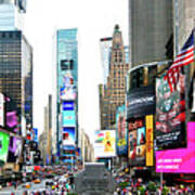 Times Square Manhattan Poster
