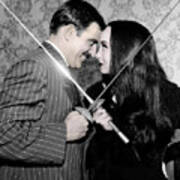 Tish And Gomez - The Addams Family Poster