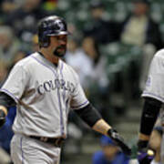 Todd Helton And Michael Cuddyer Poster