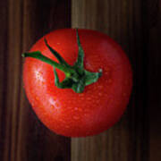 Tomato Viewed From The Top Down Poster
