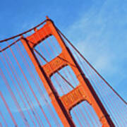 Towering Golden Gate Poster