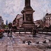 Trafalgar Square, London Poster