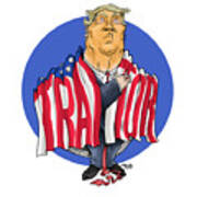 Traitor Trump Poster