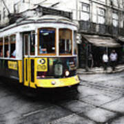 Tram 28 In Lisbon Poster