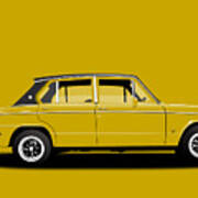 Triumph Dolomite Sprint. Mimosa Yellow Edition. Customisable To Your Colour Choice. Poster
