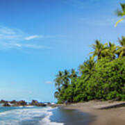 Tropical Paradise Beach Poster