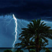 Tropical Thunderstorm Poster