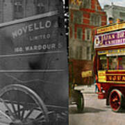 Truck - Bus - The London Motor Bus 1915 - Side By Side Poster