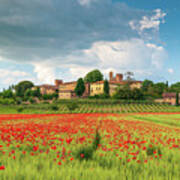 Tuscany Countryside Poster