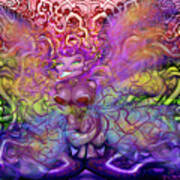 Twisted Rainbow Pixie Magic Poster