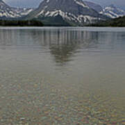 Two Medicine Lake - Glacier National Park Poster