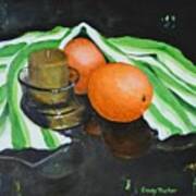 Two Oranges Under Cover Poster