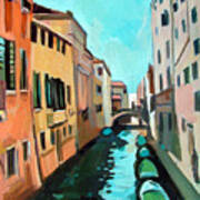 Venetian Channel Poster