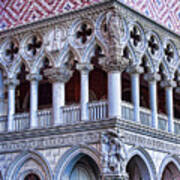 Venetian Palazzo Architectural Detail, Las Vegas Poster