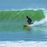 Ventura Point Surfers 6 1.13.22 Poster