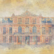 Versailles Palace Facade Poster
