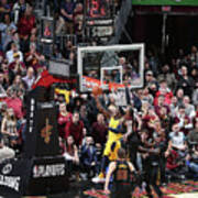 Victor Oladipo And Lebron James Poster