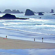 View From Ecola State Park Poster
