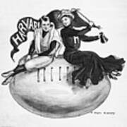 Vintage Harvard Football Poster 1907 Black And White Poster