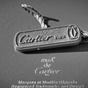 Vintage Must De Cartier Paris Poster